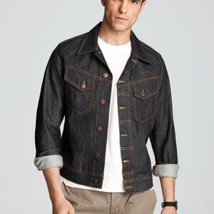 nudie jeans conny dry variant blue denim jacket